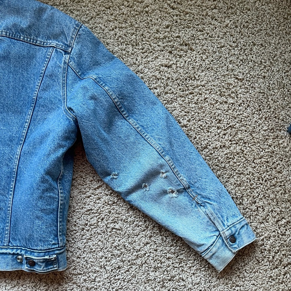 Levis orange tab sherpa and denim trucker jacket - Picture 8 of 8
